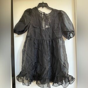 BNWT Aritzia Wilfred Madeleine sheer dress with slip S